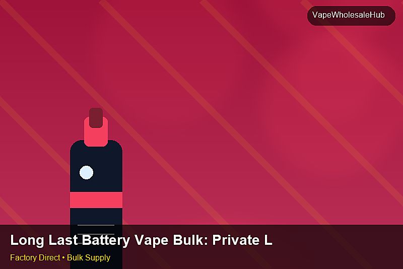 Long Last Battery Vape Bulk — Long Last Battery Vape Bulk: Private Label Options | 2026 Edition photo 1